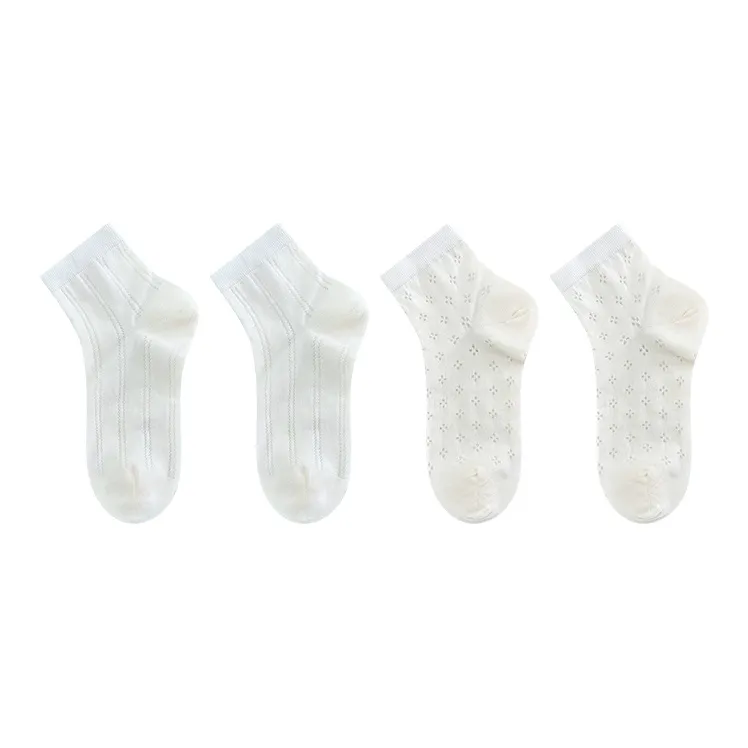 Moremoli Mid Calf Socks Women's 4 Pack-4