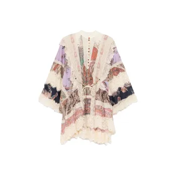Zimmermann SS25 Long Sleeved Dress Women's White