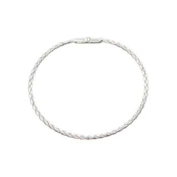 Bottega Veneta Sterling Silver Bracelets Men's Silver