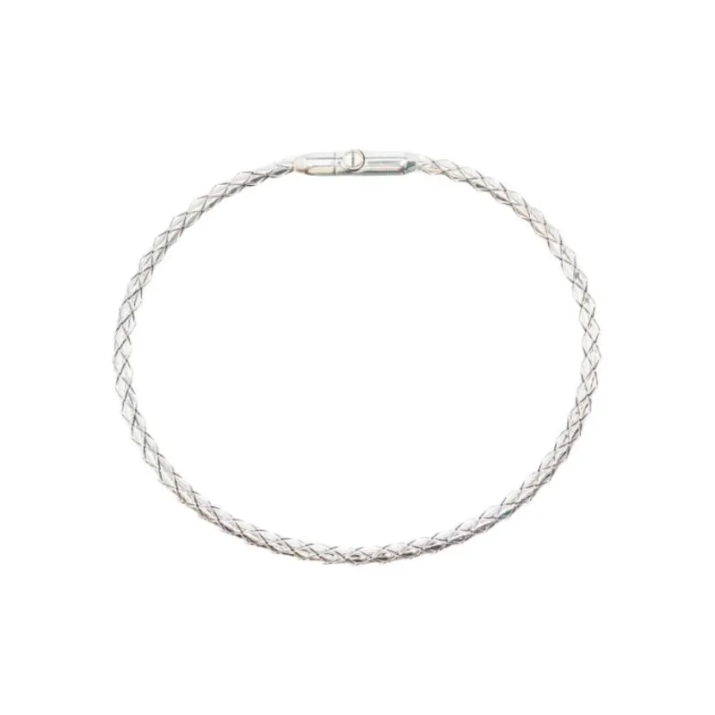 Bottega Veneta Sterling Silver Bracelets Men's Silver-0