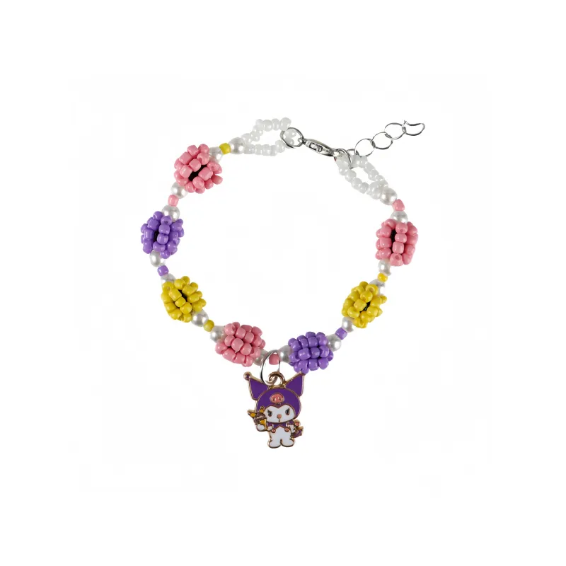Sanrio Kulomi Acrylic Bracelets Women's Shopping Bag-0