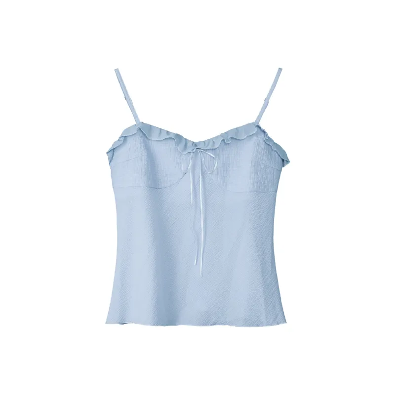Fstudio Korean Style Ambient Layered Bowknot Inner Camisole Women's-1
