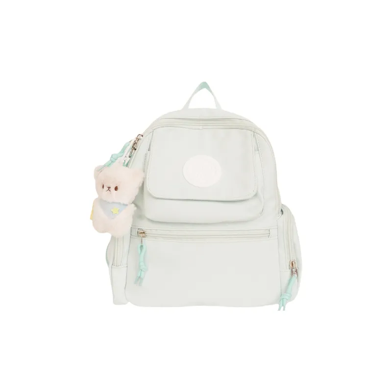 Kewuku Nylon Fabric Backpack Women's Multicolor-12