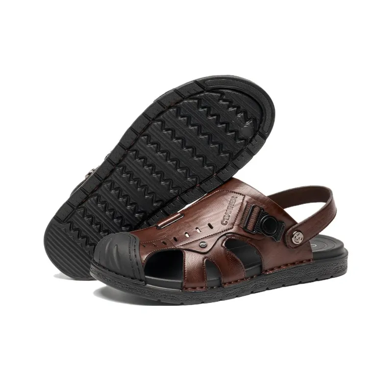 C°BANNER Beach Sandals Men's Brown-4