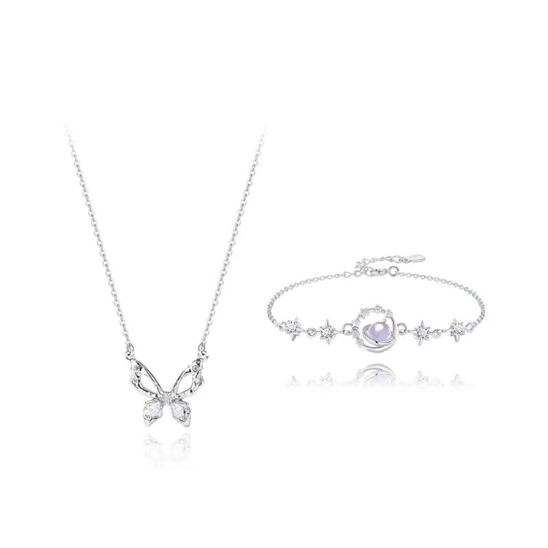 BLANK IN BLANK Sterling Silver Necklaces Women's-4