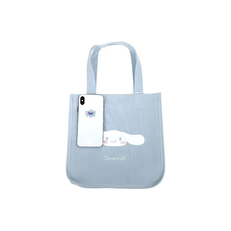 Sanrio Yugui Dog Canvas Bag, Tote Bag, Shopping Bag, Handbag Mini Women's Blue-4