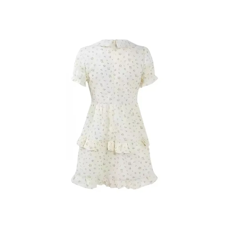 GUOZHEN Short Sleeved Dress Women's-1