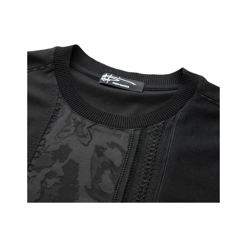 ANDREW MACKENZIE T Shirts Men Black-2