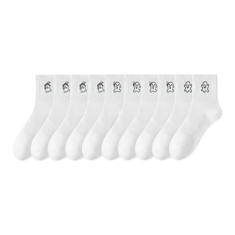 7 SEVFUN Mid Calf Socks Women's Combo Set-38