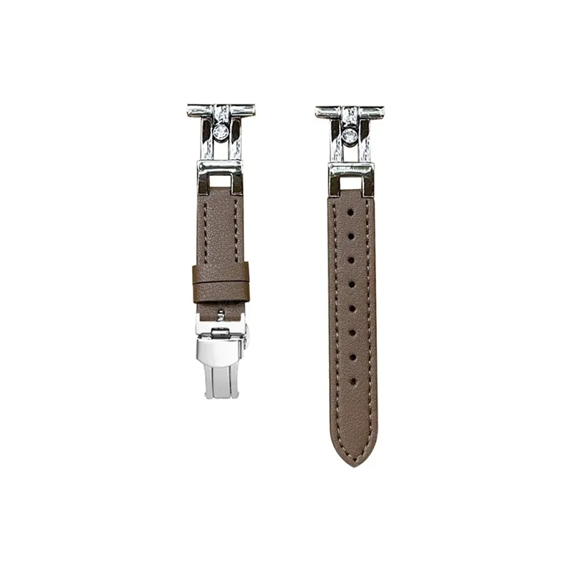Miss Wrist Apple Compatibility Watch Band 135 200m Leather-5