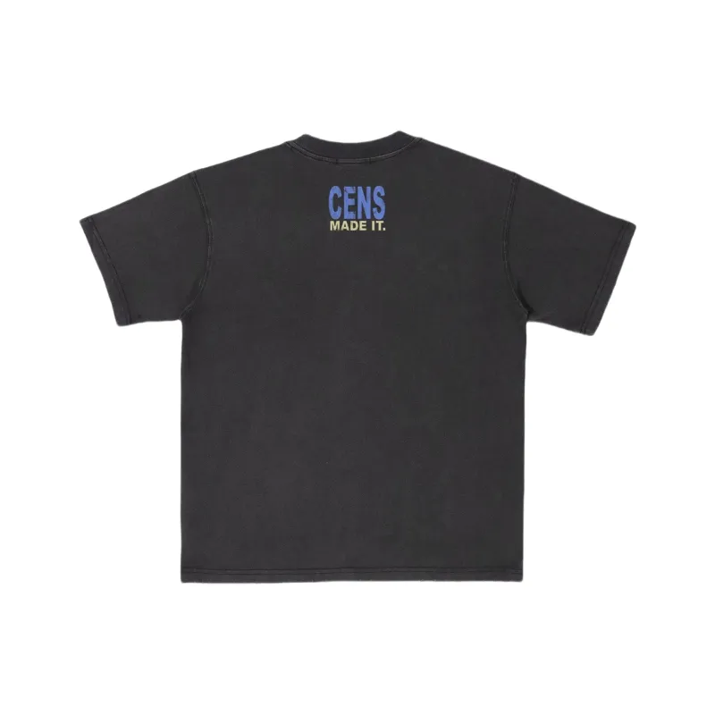 DAND T Shirts Unisex Washed Black-1