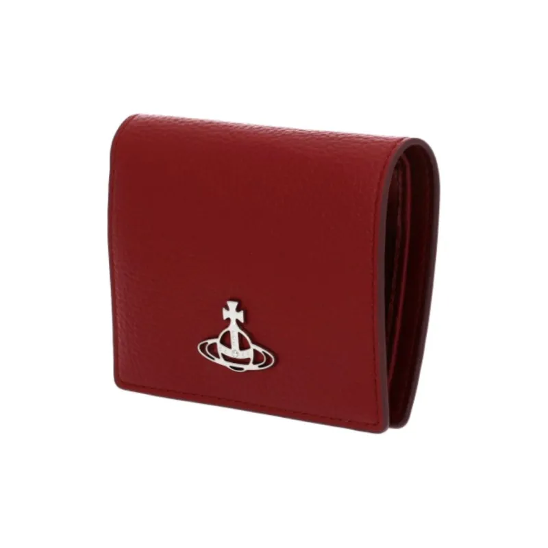 Vivienne Westwood Polyurethane Wallet Women's Burgundy-1