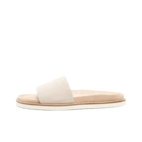 Brunello Cucinelli Suede Slides