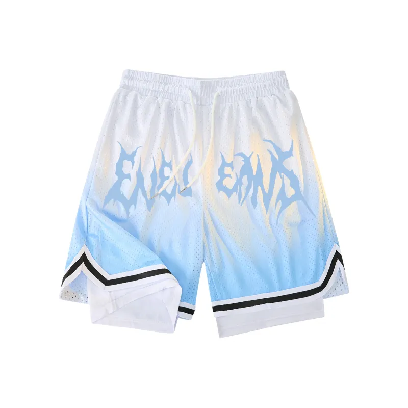 Yiwen Basketball Shorts Unisex-12