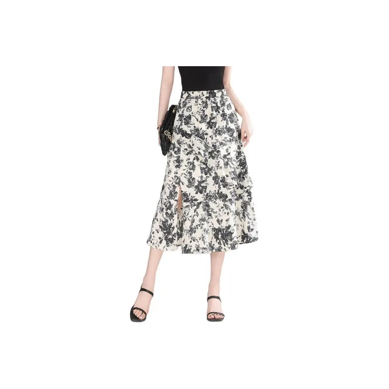 YIRANCHUN Casual Long Skirt Women's-3