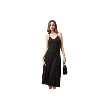 BANANA BABY Slip Dresses Women's Black