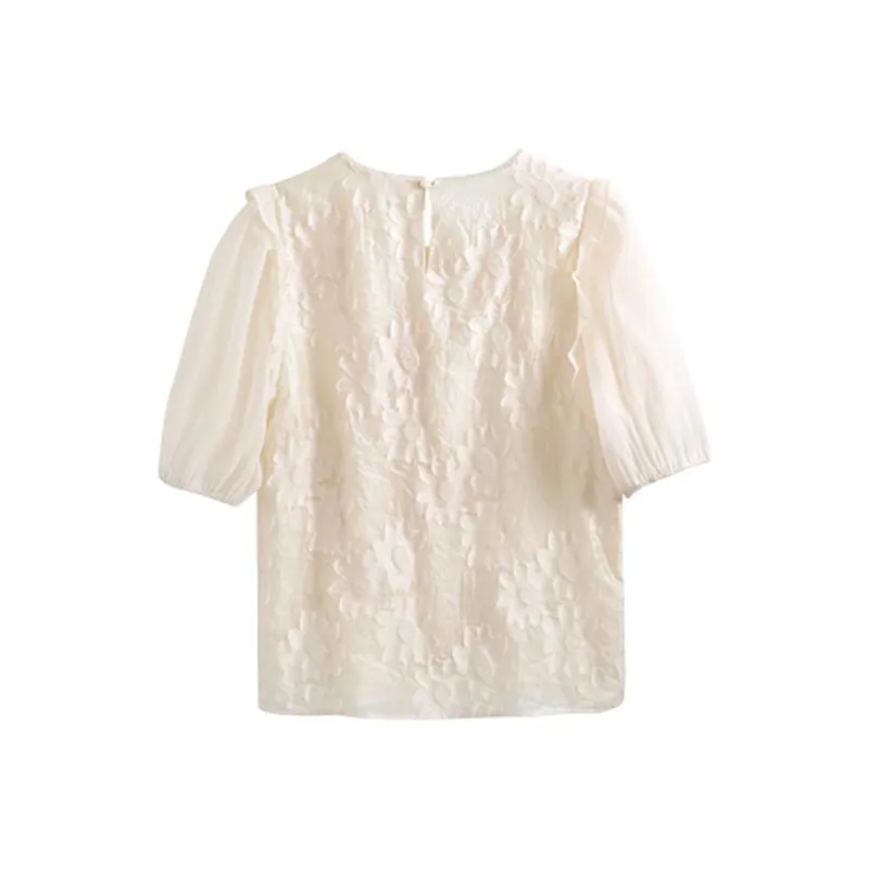 OZVO Shirts Women's Apricot-1