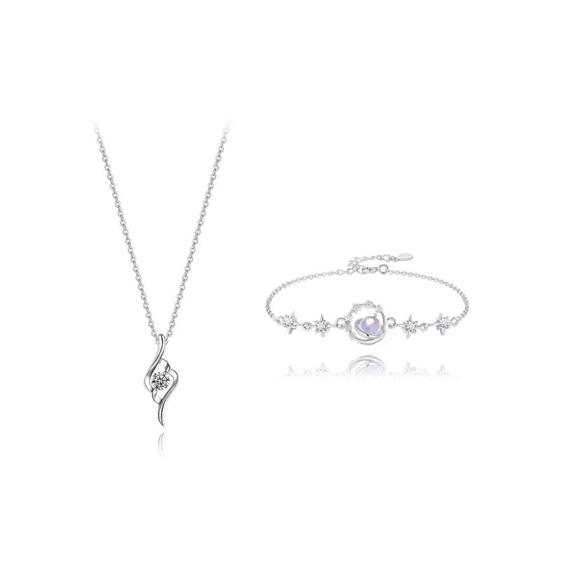 BLANK IN BLANK Sterling Silver Necklaces Women's-5