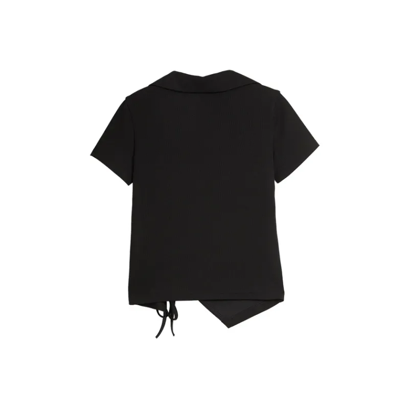 ELLE T Shirts Women's Black-1