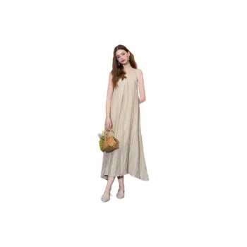 BANANA BABY Slip Dresses Women's Khaki