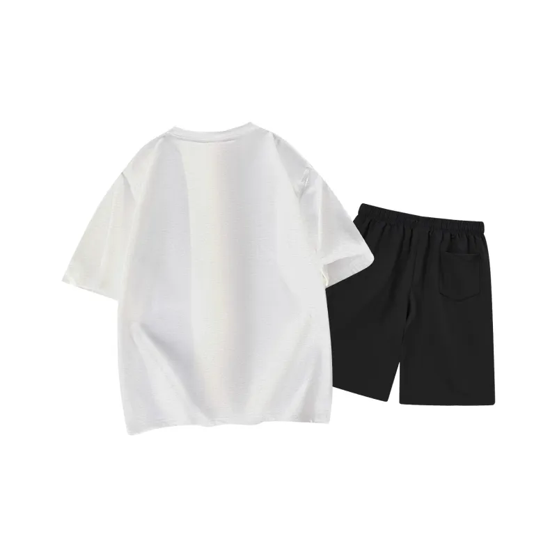Small Columns Under The Sea Clothing Sets Unisex-19