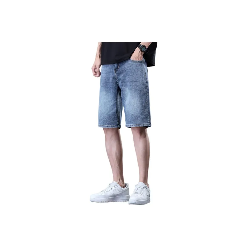 Tonlion Denim Shorts Unisex Dark Blue-0