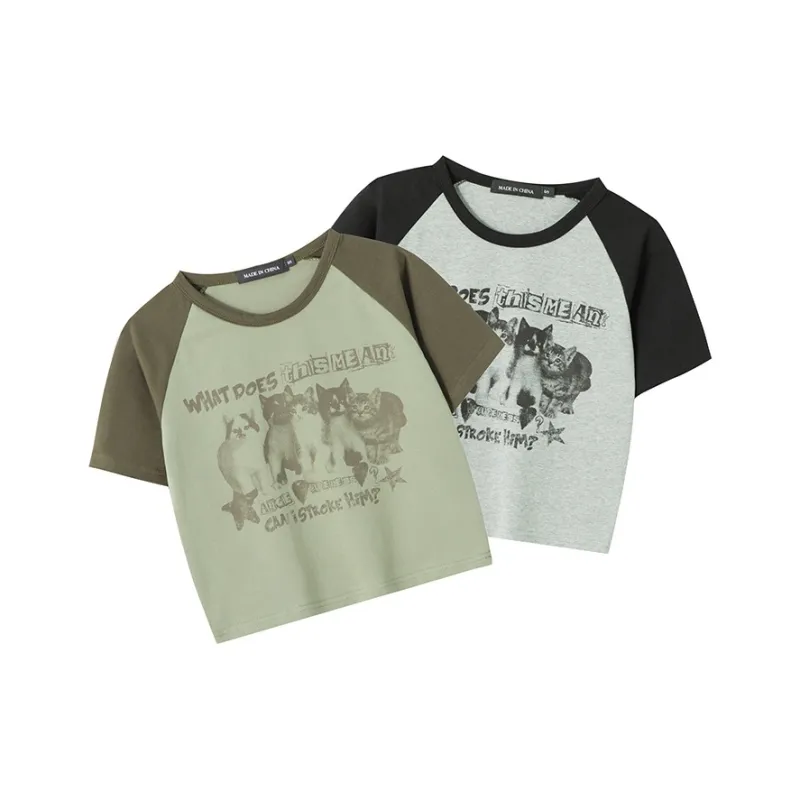 Gentle Welcome Raglan Sleeve T Shirt Women's-4