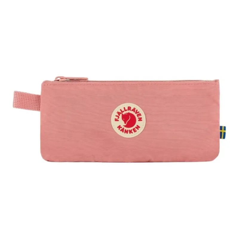 Fjallraven Kanken Polyester Pen Pouch Travel Storage Bag Unisex Pink-0