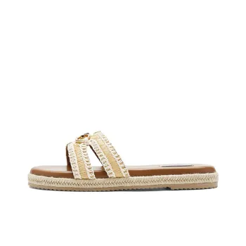 NINE WEST Rubber Sole Abrasion Resistant Slide Slippers Women's