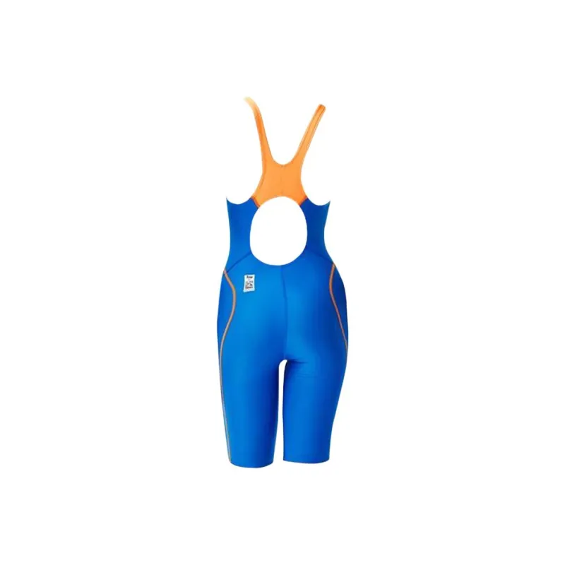 Speedo One piece Swimsuit Women's Blue Yellow-1