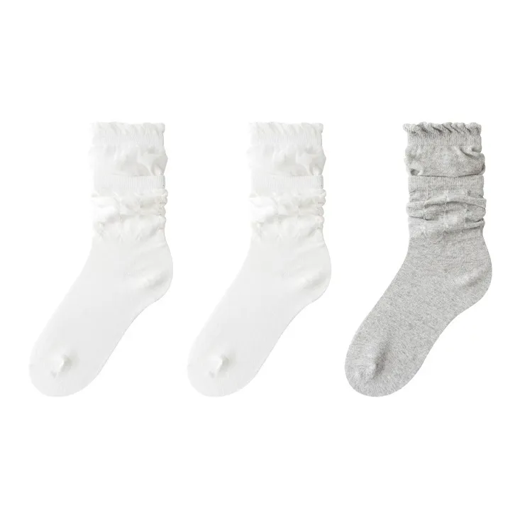 Top Melon Mid Calf Socks Women's Combo Set-6