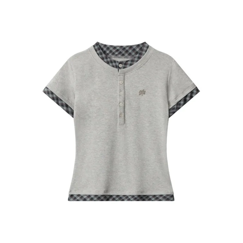 Gentle Welcome Set in Sleeve T Shirt Women's-2