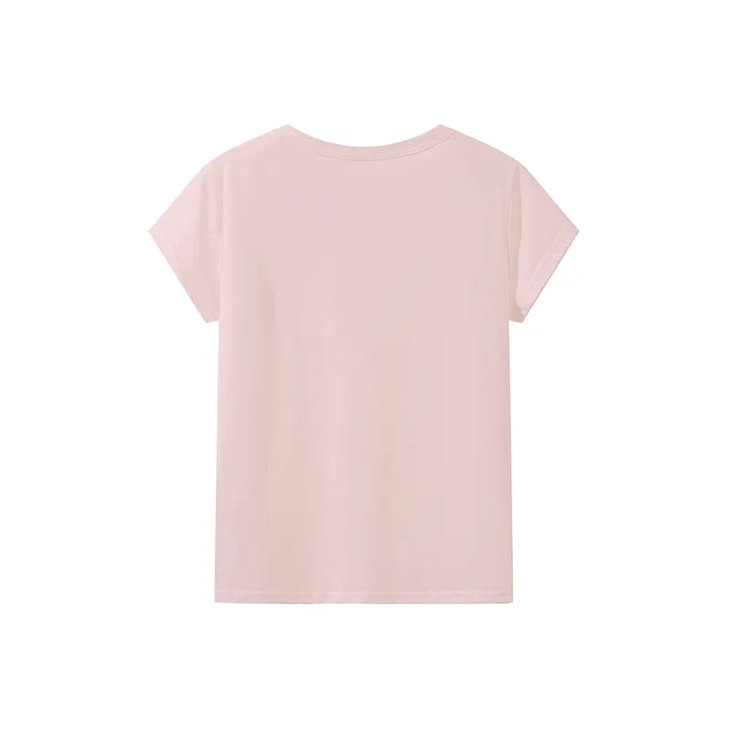 Peaches Peaches Set in Sleeve T Shirt Women's-36