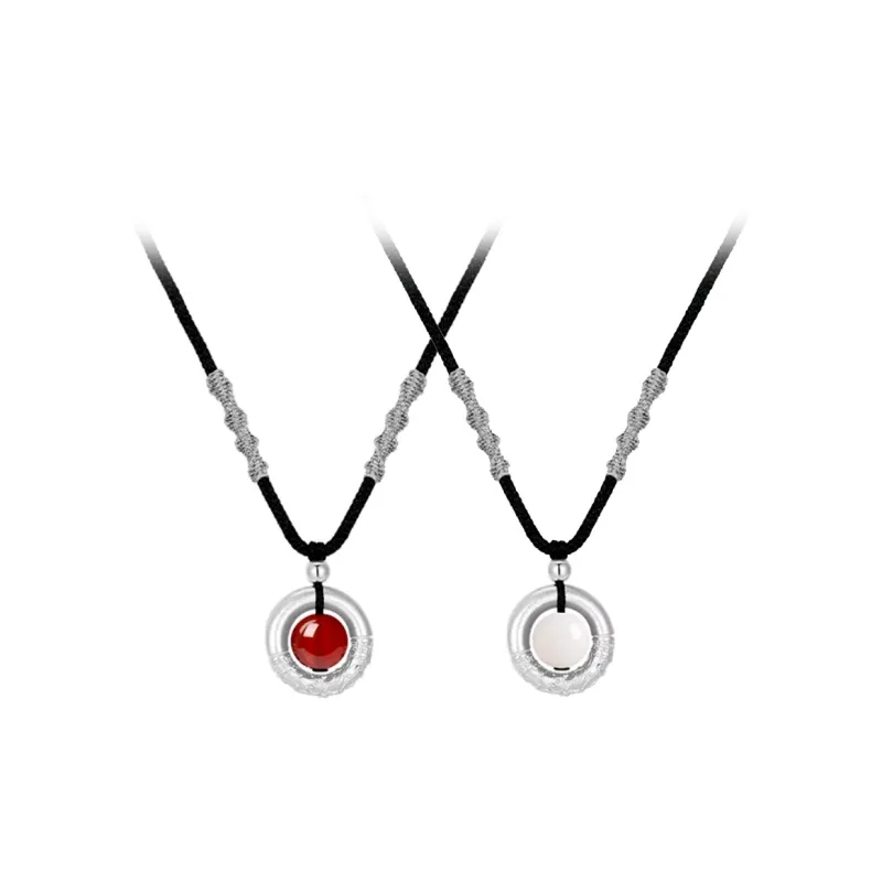 I&YOU Colored Glaze Necklaces Women's-8