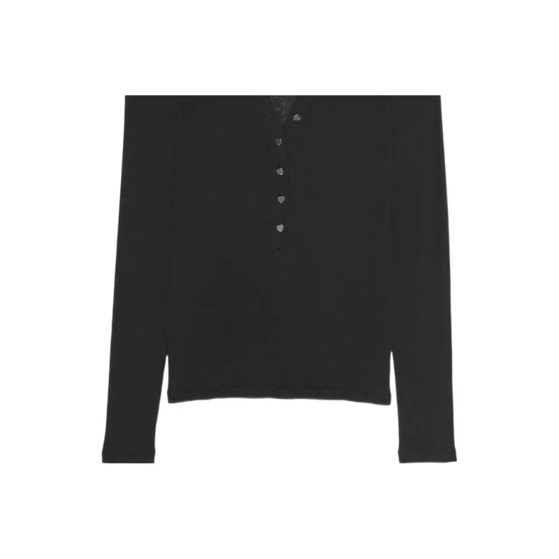 SAINT LAURENT SS22 Knitwear Women's Black-4