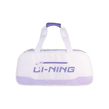 LiNing Polyester Handbag Regular Unisex White Purple