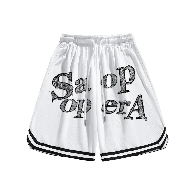 SOAP OPERA Basketball Shorts Unisex-0