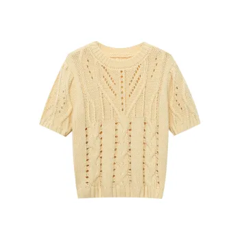 CHARM PICK Knitwear Women's Yellow