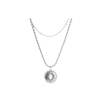 ACIUM Star Moon Design, Mother Of Pearl Material Individual Fashion Trend Necklace Unisex