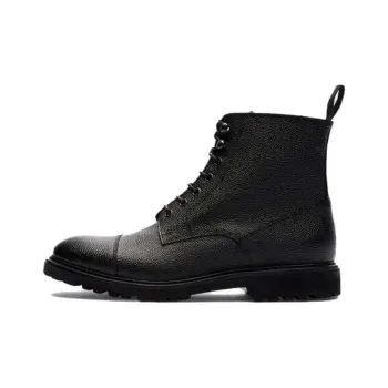 SCAROSSO Jackie Ankle Length Lace Up Boots