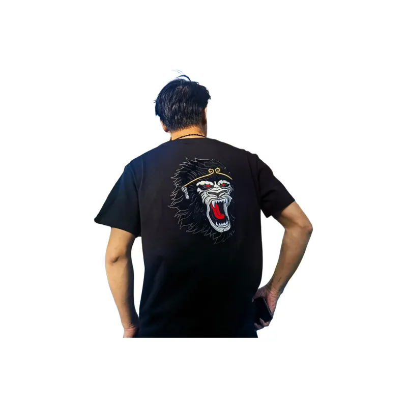 PANDA ADEVIL T Shirts Men Black-2