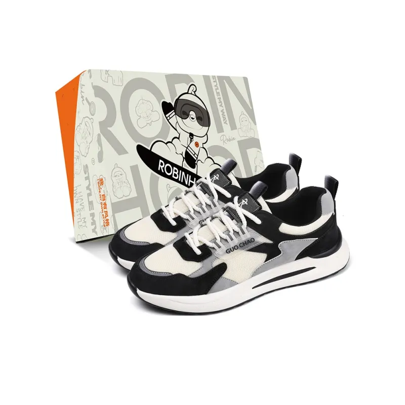 ROBINHOOD Cushioning, Slip Resistant, Abrasion Resistant, Coverage, Support Low Top Casual Shoes Men's-4