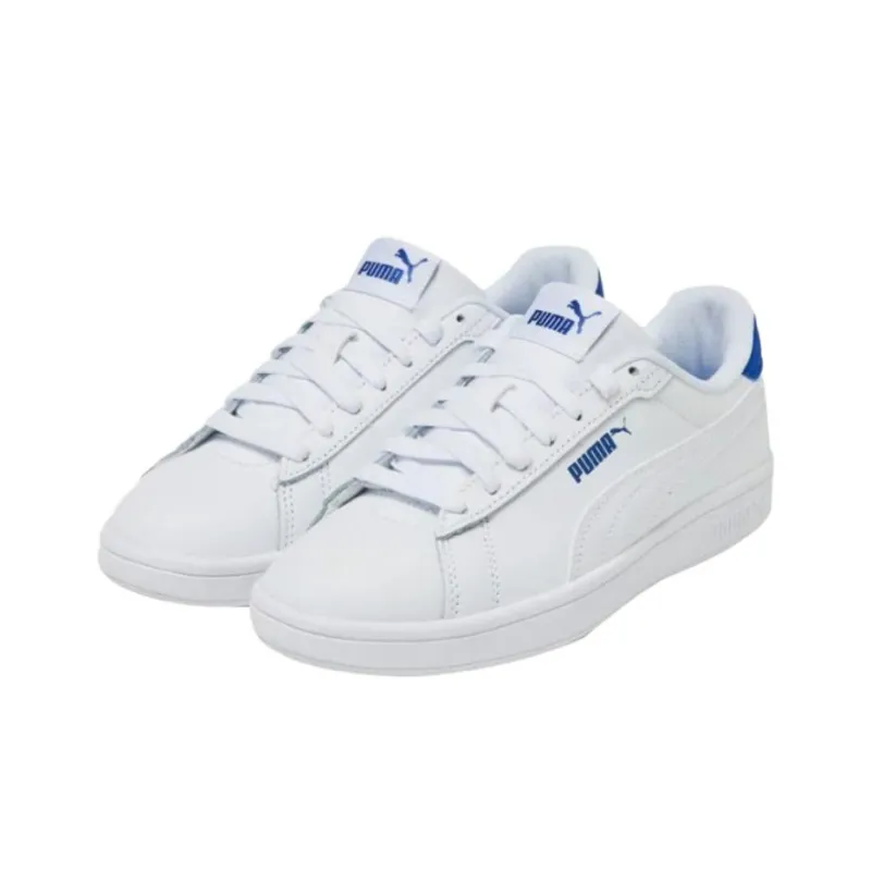 PUMA Smash 3.0 Low Top Skateboard Shoes Men's White-1