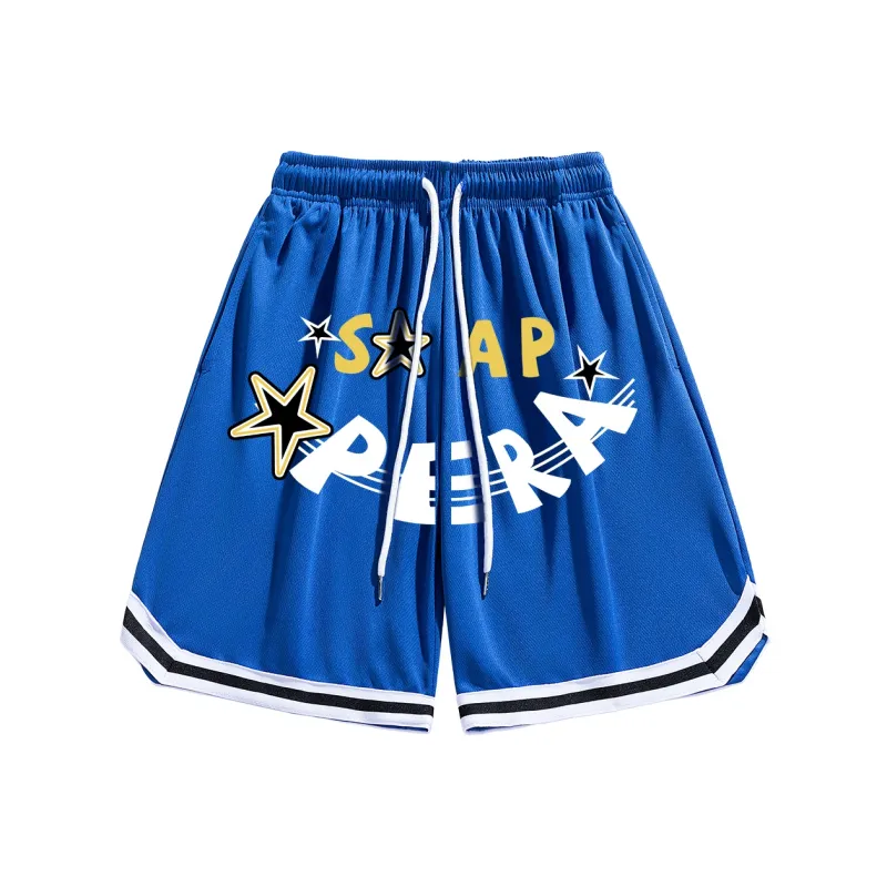 SOAP OPERA Basketball Shorts Unisex-20