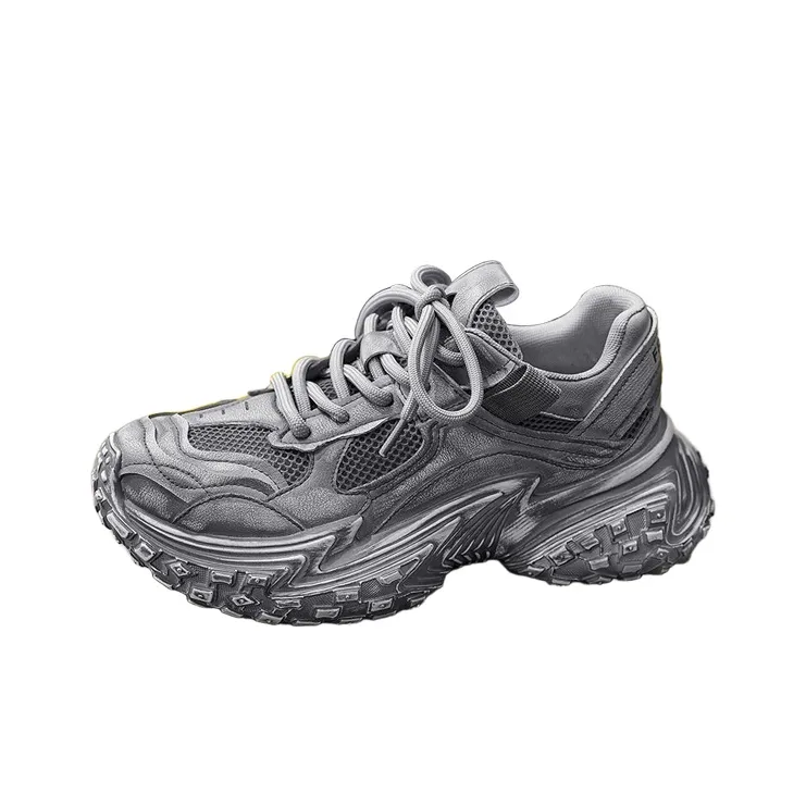 Beerus Cushioning, Slip Resistant, Abrasion Resistant, Height Increasing Low Top Chunky Sneakers Men's-3