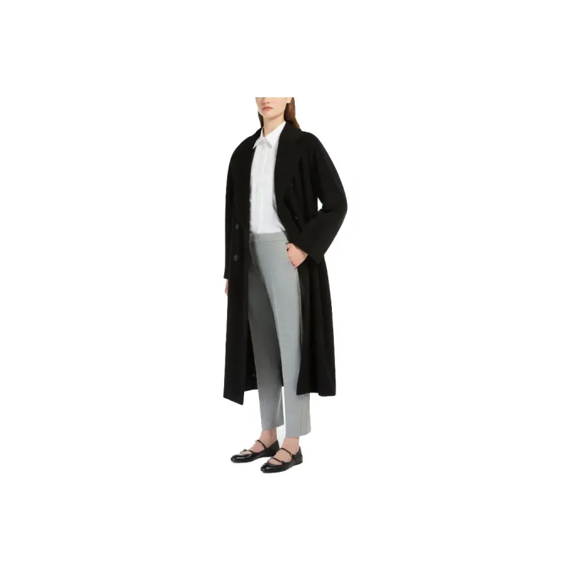 MaxMara Pegno Collection Pantalone In Jersey Di Viscosa Casual Pants Women's Gray-0