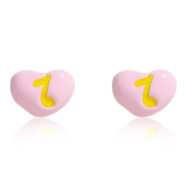 Inkopper Acrylic Stud Earrings Women's-3