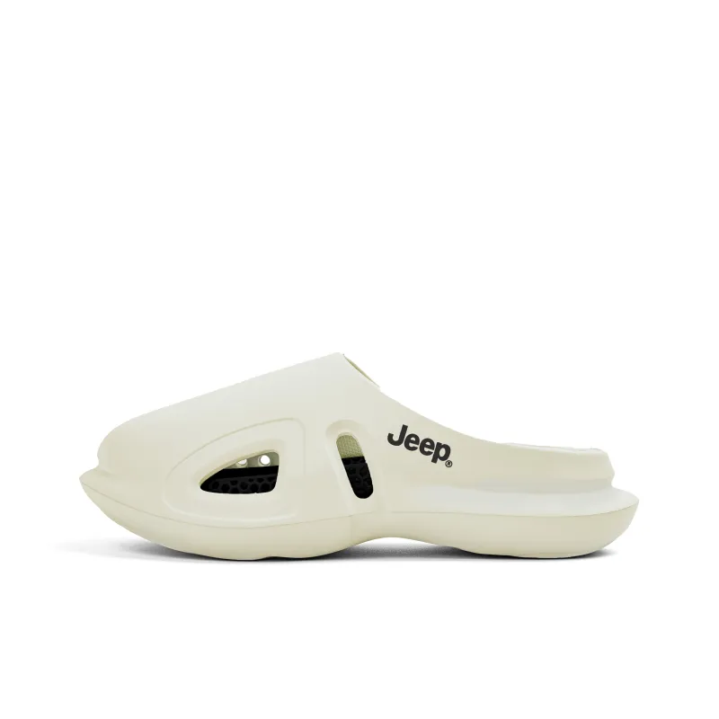 Jeep EVA Abrasion Resistant Slip Resistant Antibacterial Closed Toe Slippers Unisex-0