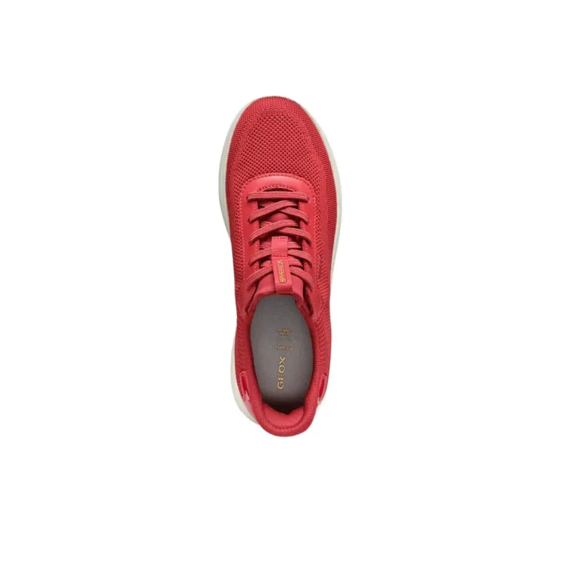 GEOX Spherica PLUS Low Top Casual Shoes Women's Red-3