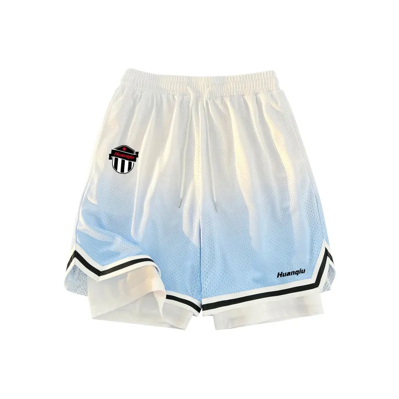 HUANQIU Basketball Shorts Unisex-14